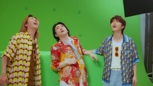 ローソン新CM『Mrs. GREEN APPLEの夏の大作戦』篇 メイキング写真