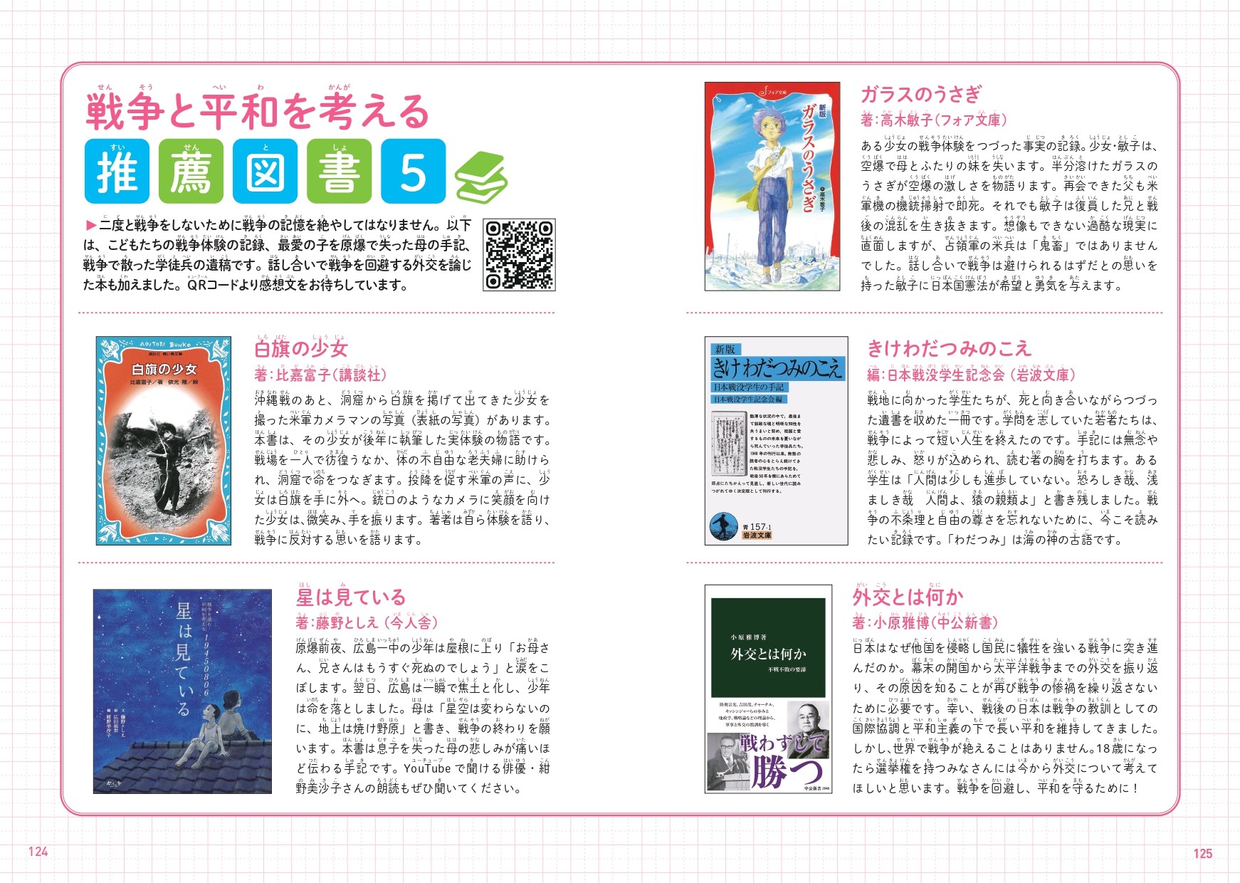 注目の書籍『こども戦争と平和』の画像