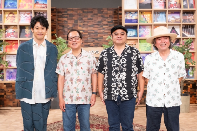 大泉洋、BEGIN『SONGS』での集合写真