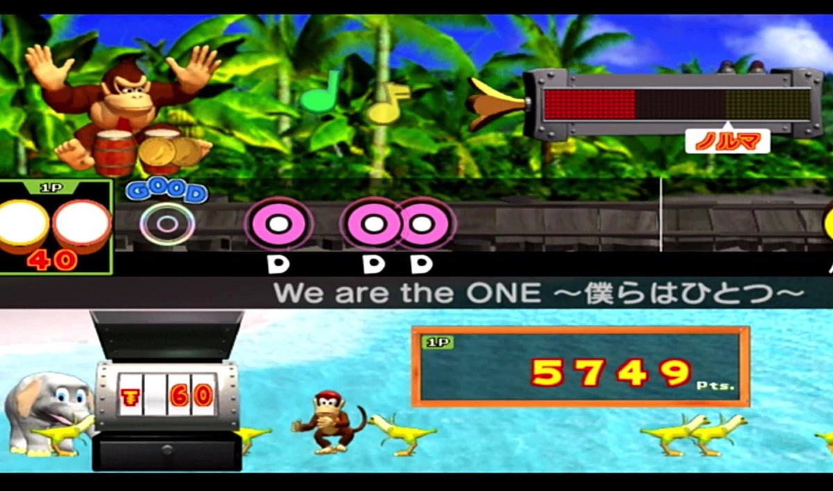 『ドンキーコンガ』（ニンテンドーゲームキューブ）