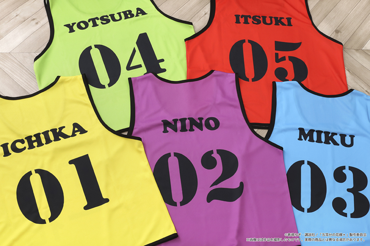 『五等分の花嫁＊』アクスタやビブス登場の画像