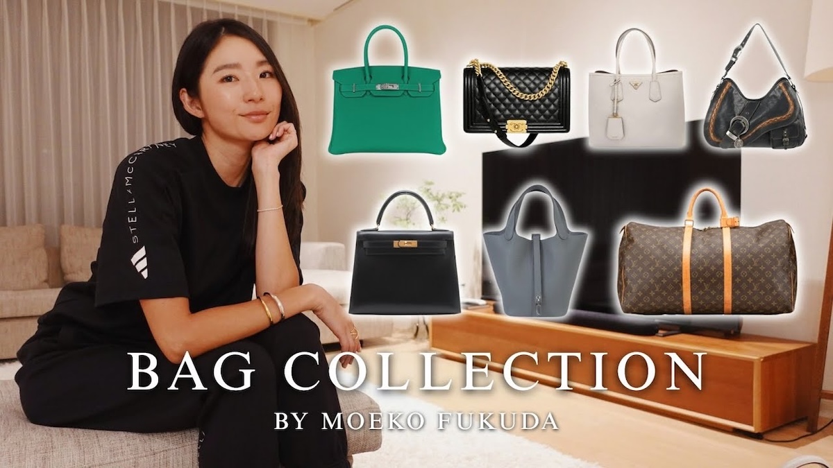 初代バチェロレッテ、私物の鞄を紹介　長年愛用するブランド品に視聴者「憧れです」