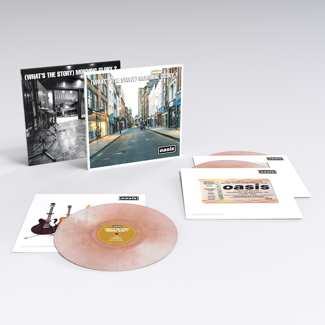 『モーニング・グローリー：30周年記念デラックス・エディション』3LP Amazon限定仕様バージョン展開図