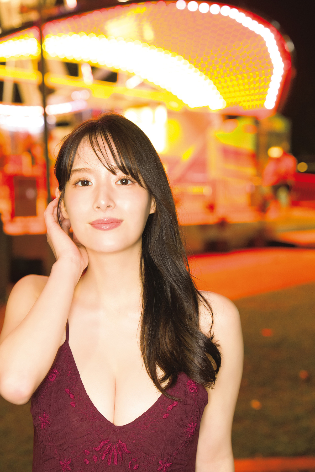 葉月くれあ、ランジェリーショットに初挑戦