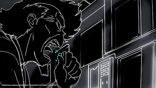 アニメ『攻殻機動隊』新タイトルロゴデザインの画像