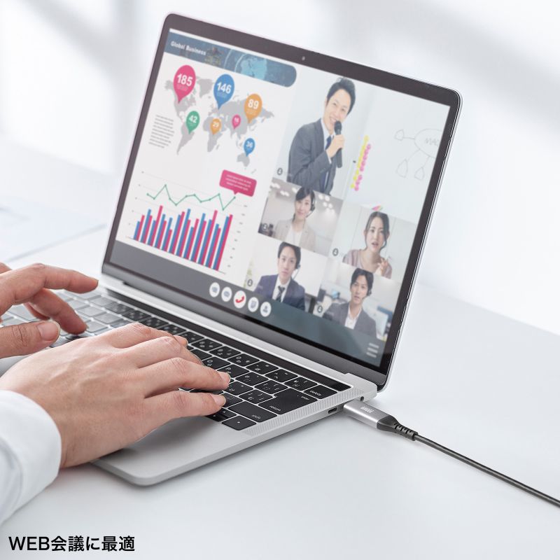 Type-C直結でLAN接続OKの変換ケーブルが登場の画像