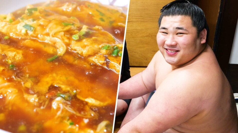 大相撲力士たちの豪快な食事動画が話題