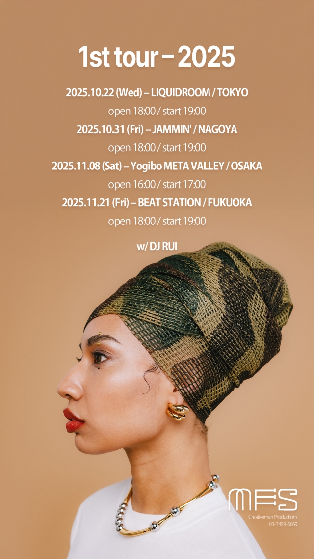 『MFS「1st tour -2025」』告知画像