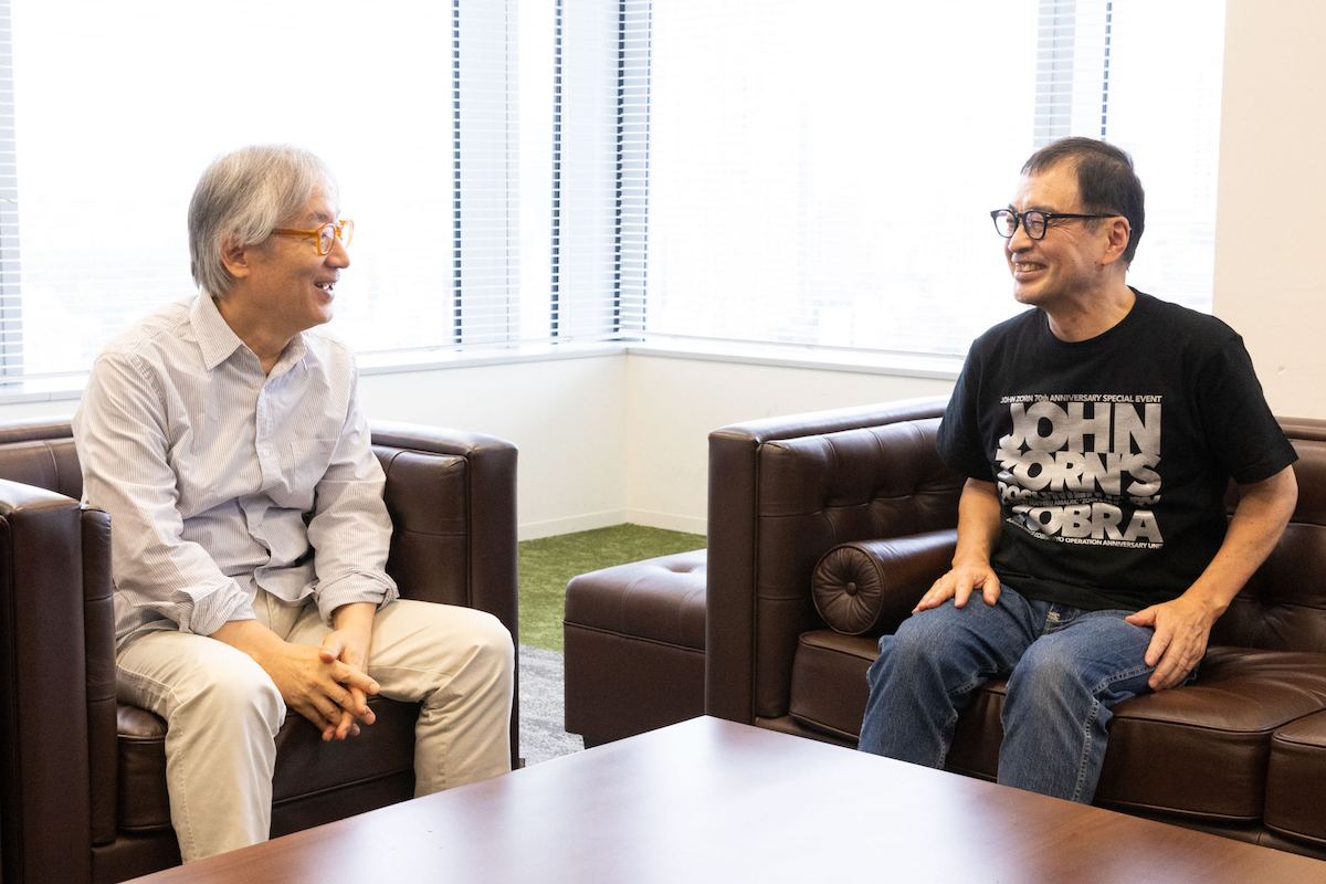 日向敏文×オノ セイゲン 対談写真