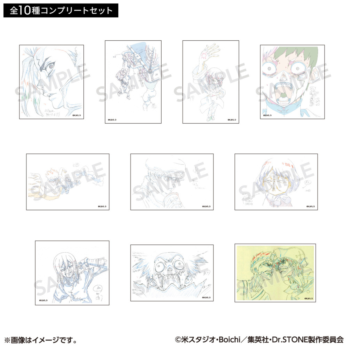 『Dr.STONE』の新作グッズ続々と発売の画像