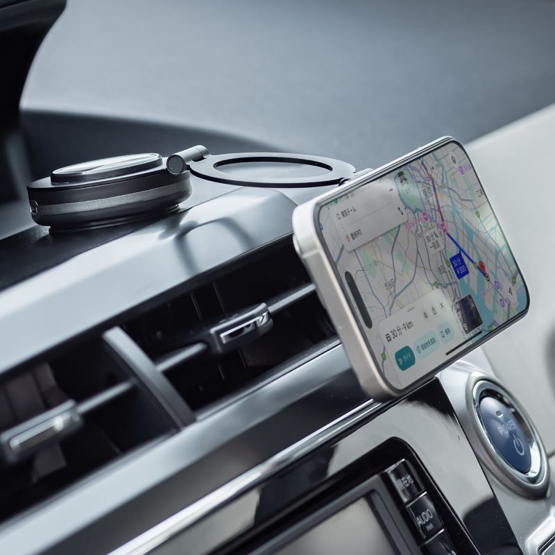 サンワサプライ、真空吸着式MagSafeスタンドの画像