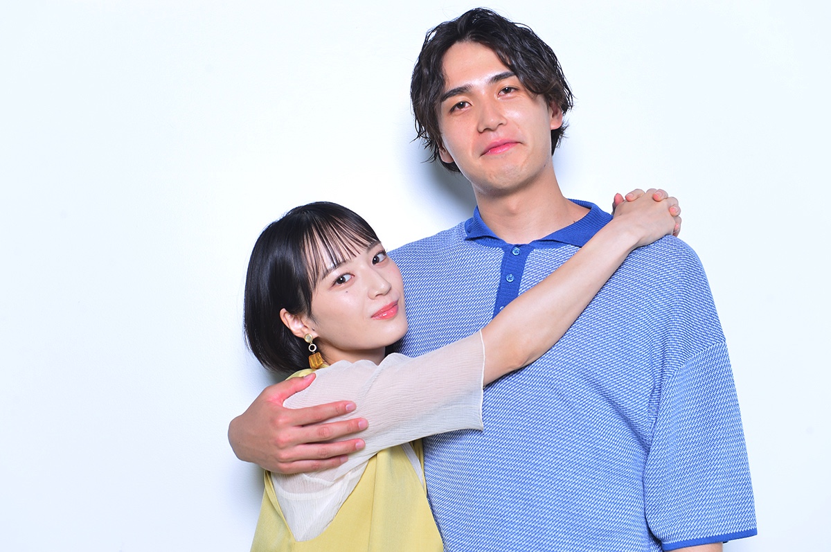 ハトミ、さやか（撮影＝石川真魚）