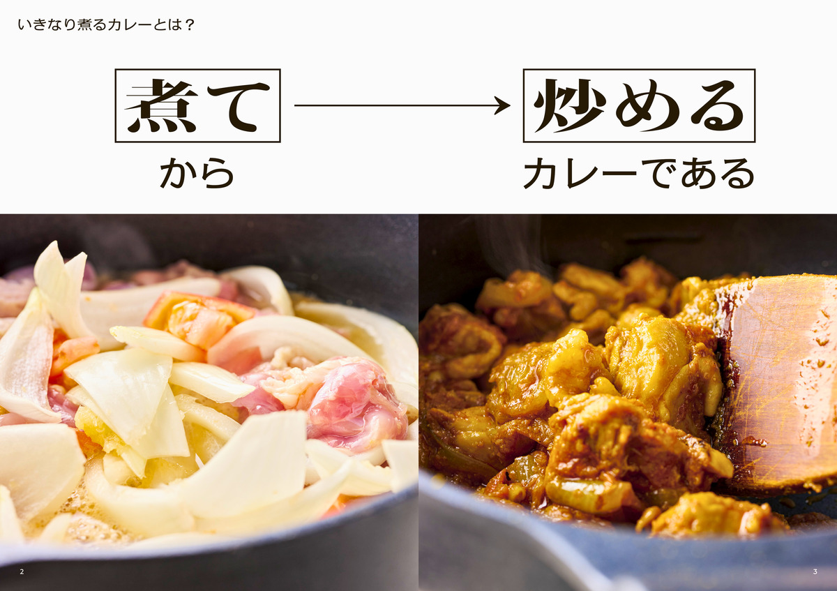 『いきなり煮る！　簡単スパイスカレー』の画像