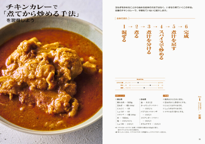 スパイスカレーの第一人者がたどり着いた新手法とは？　『いきなり煮る！　簡単スパイスカレー』