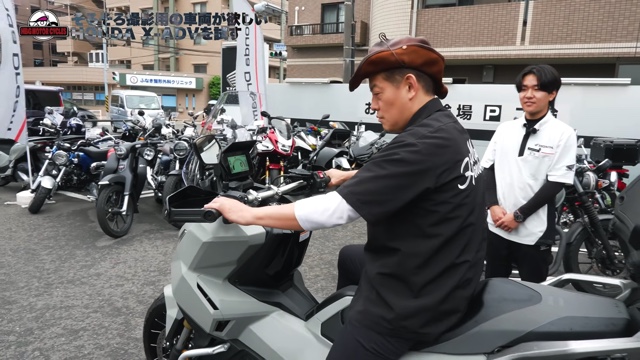 撮影用に購入したホンダの「X-ADV」