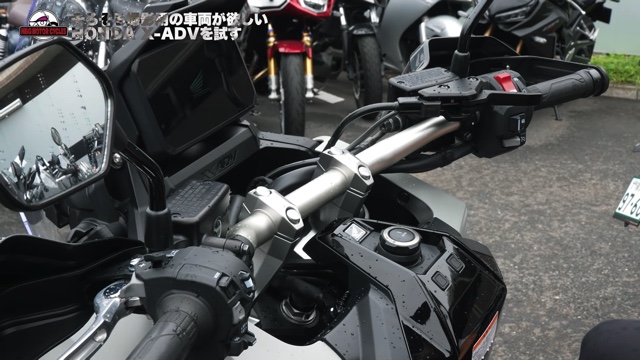 撮影用に購入したホンダの「X-ADV」