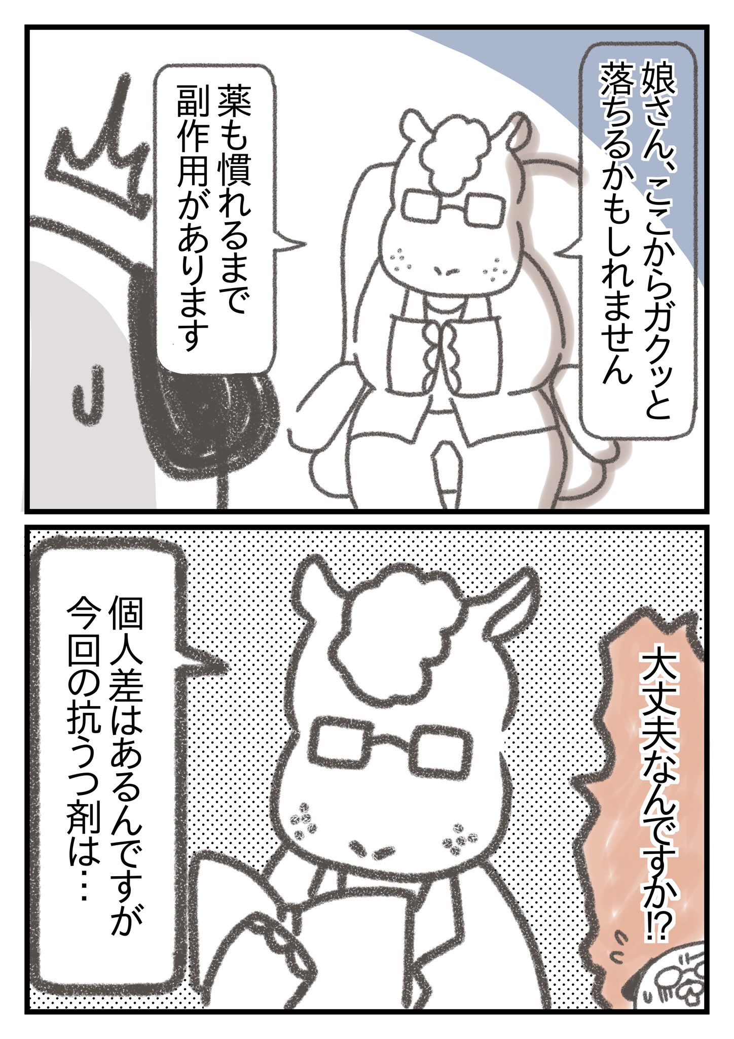 【漫画】うつの薬の副作用で一番辛いのは？の画像