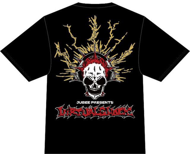 JUBEE『JUBEE – Virtual Shock Tee』裏