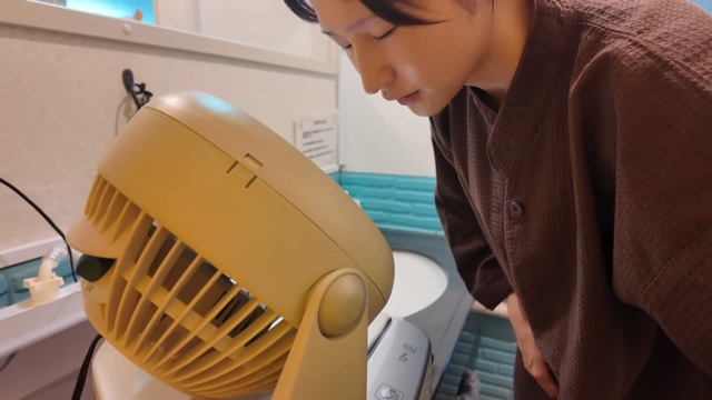 宿でお酒を堪能するmii