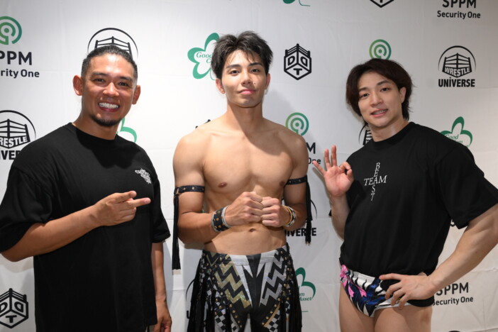 武知海青、DDTプロレス入団初戦