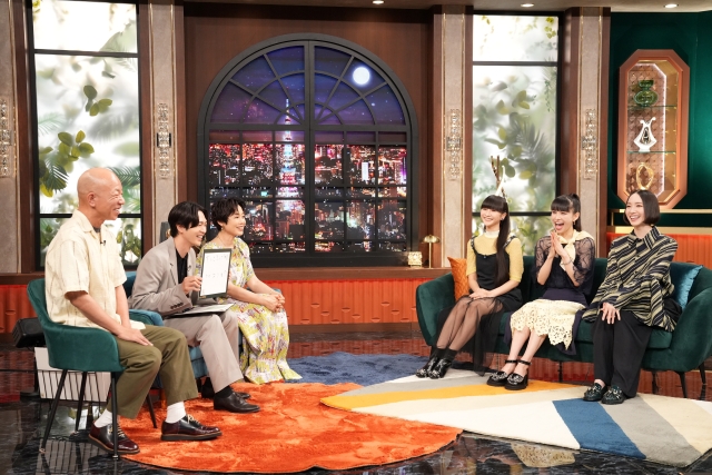 Perfume　7月19日放送『with MUSIC』場面写真