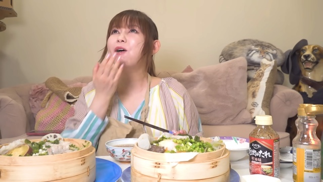 中川翔子が紹介するヘルシーなせいろ料理