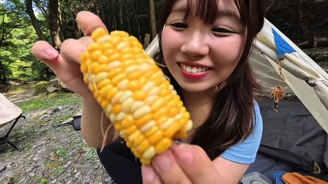 大自然のなかでお酒を堪能する、週末キャンプチャンネル。のりか