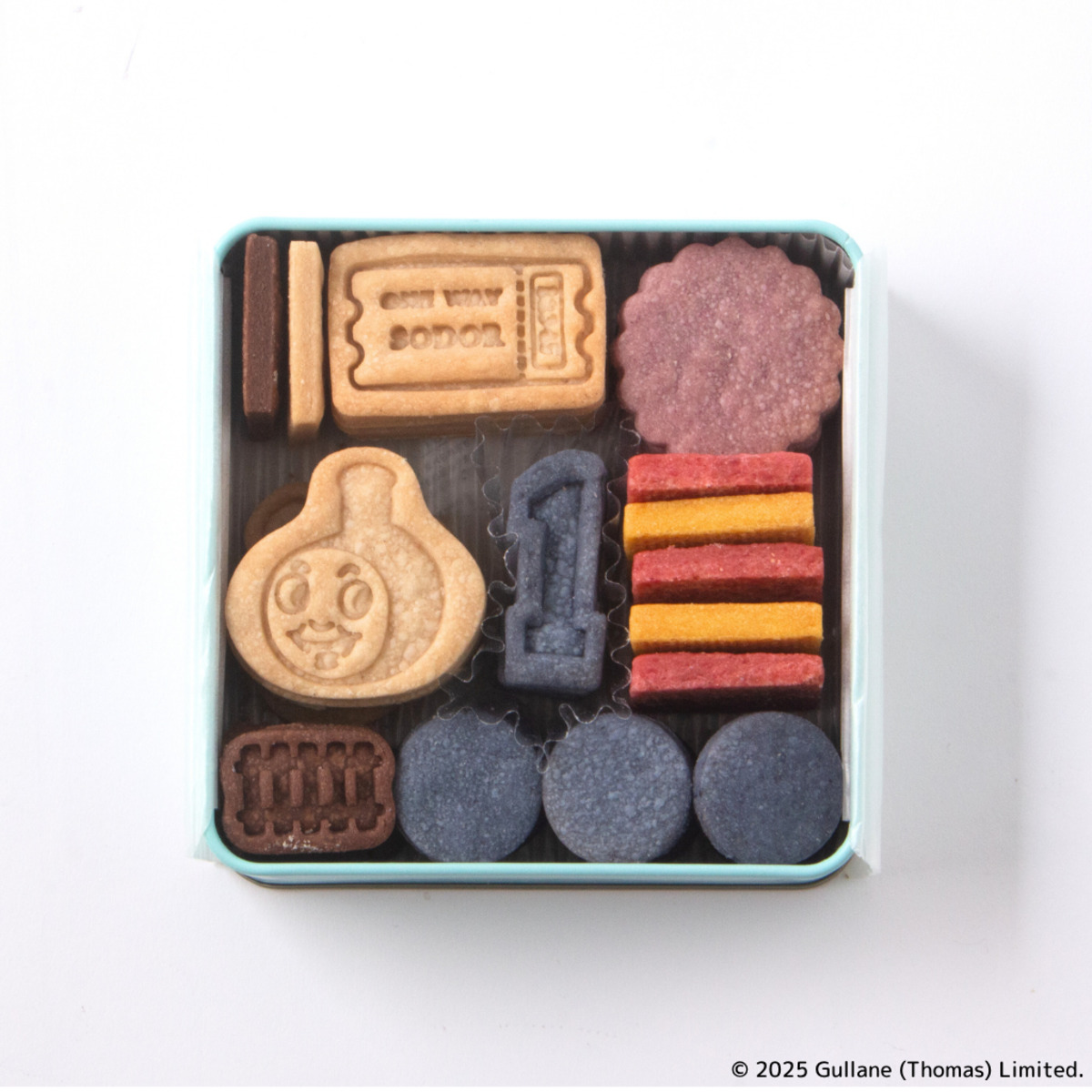 80周年『きかんしゃトーマス』クッキー缶の画像