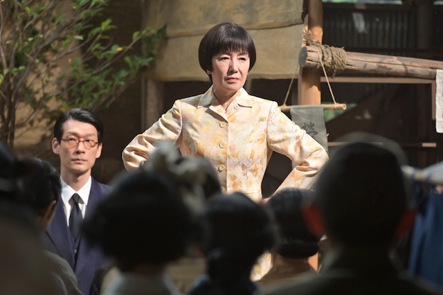 『あんぱん』第82話、のぶと八木の画像