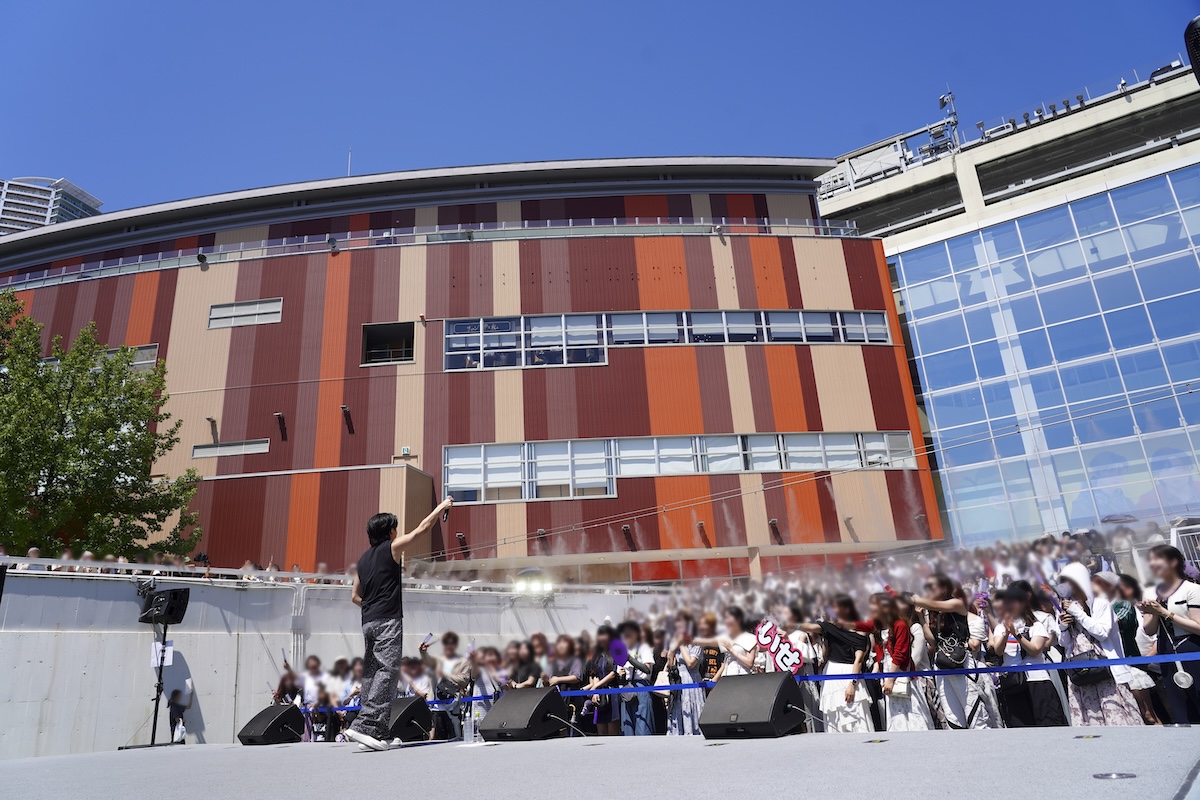 ISSEI 1stシングルリリースイベントの模様