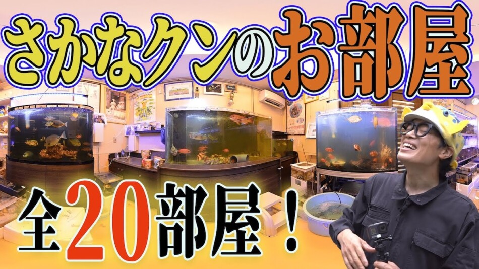 さかなクンのルームツアー動画に衝撃
