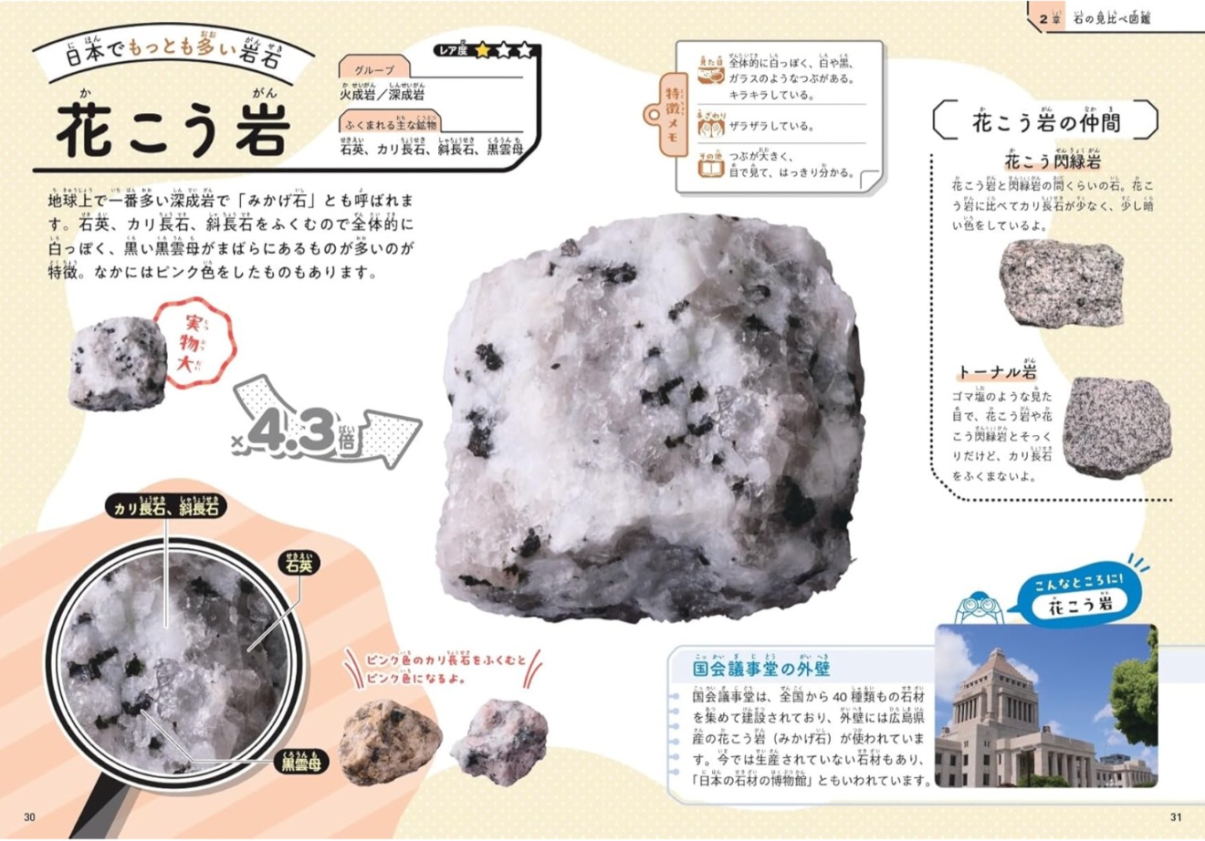 夏休みの研究にもピッタリ！　さがす・しらべる・つくる『石のひみつ図鑑』に注目の画像