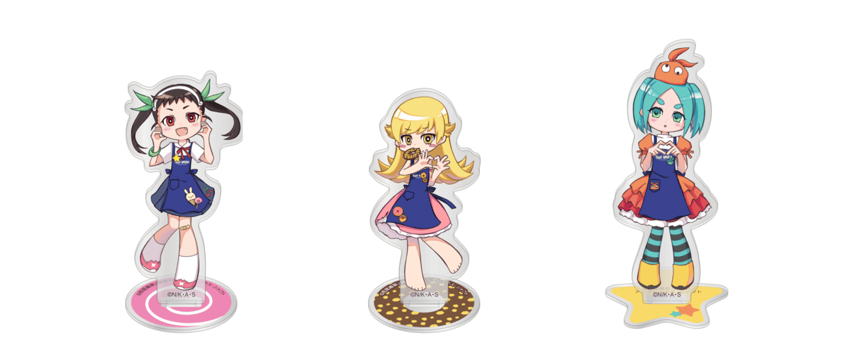 「物語シリーズ」ヴィレヴァン限定グッズの画像