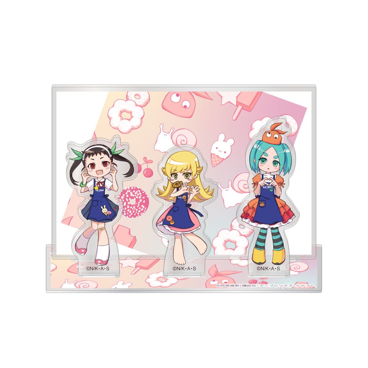 「物語シリーズ」ヴィレヴァン限定グッズの画像