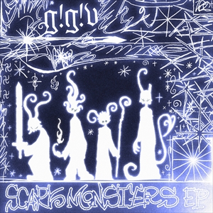 go!go!vanillas『SCARY MONSTERS EP』CD Only ジャケット写真