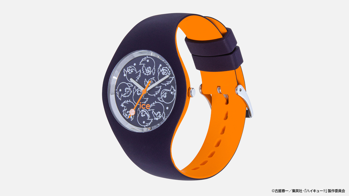 『ハイキュー!!』烏野高校モチーフの腕時計の画像