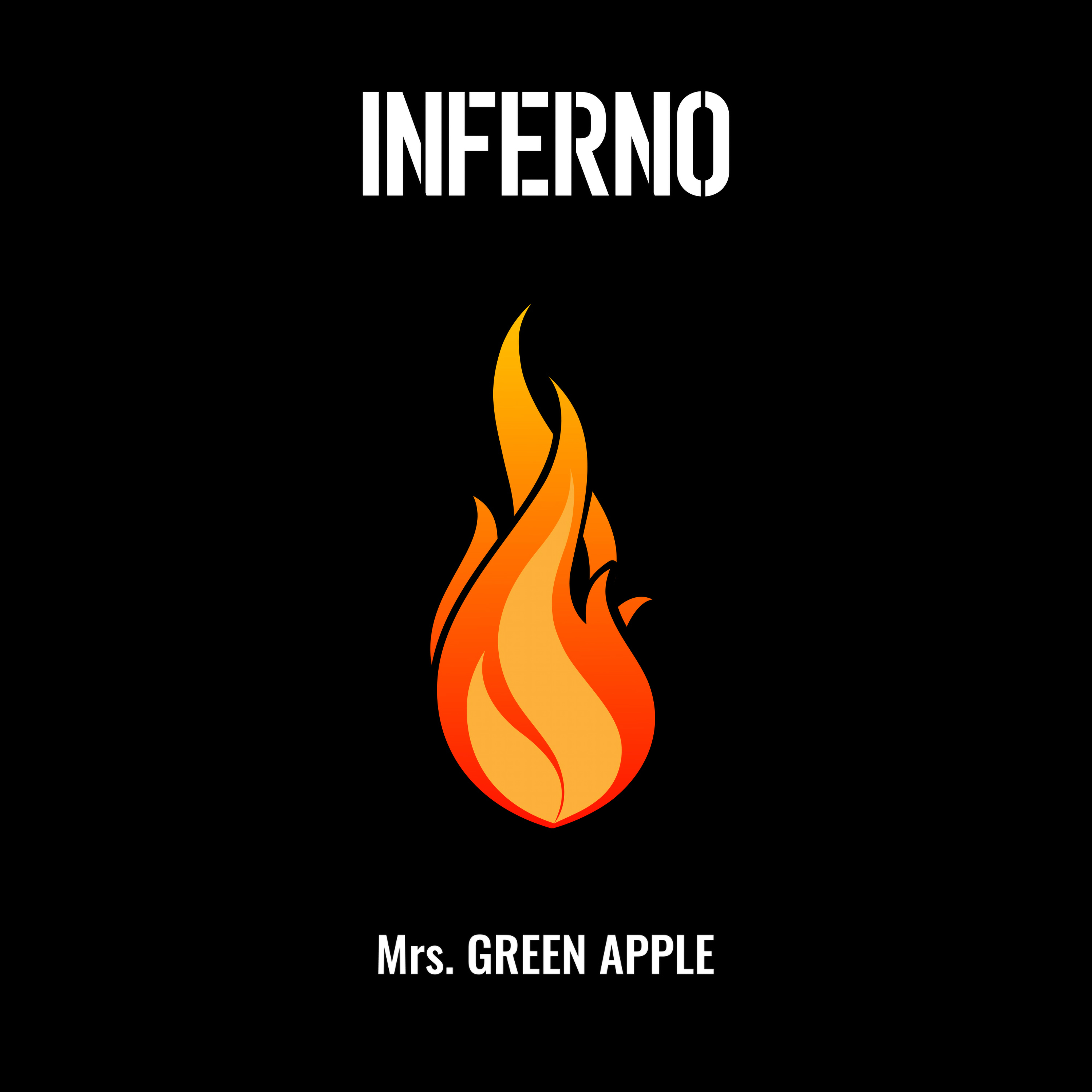 Mrs. GREEN APPLE「インフェルノ」ジャケット写真