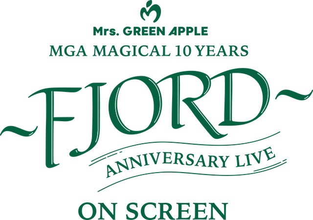 ライブフィルム『MGA MAGICAL 10 YEARS ANNIVERSARY LIVE ～FJORD～』 ON SCREEN』ロゴ