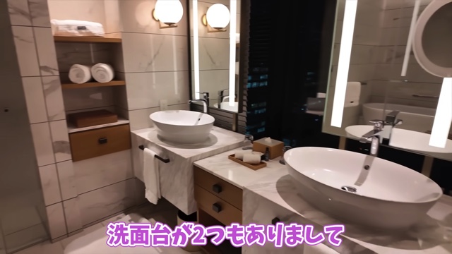 横浜の高級ホテルを満喫するあま猫