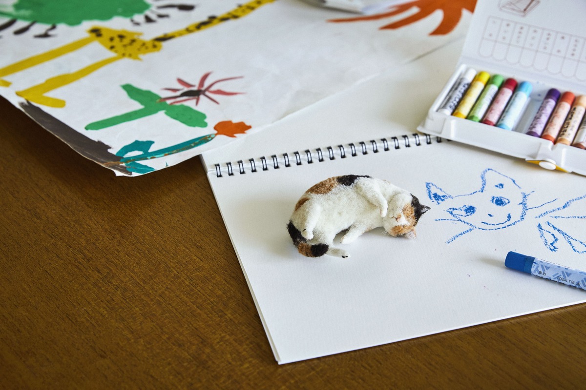 羊毛フェルト作家・MEBARUの作品集の画像