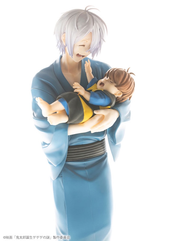 『ゲ謎』父＆鬼太郎、特典イラストを立体化の画像