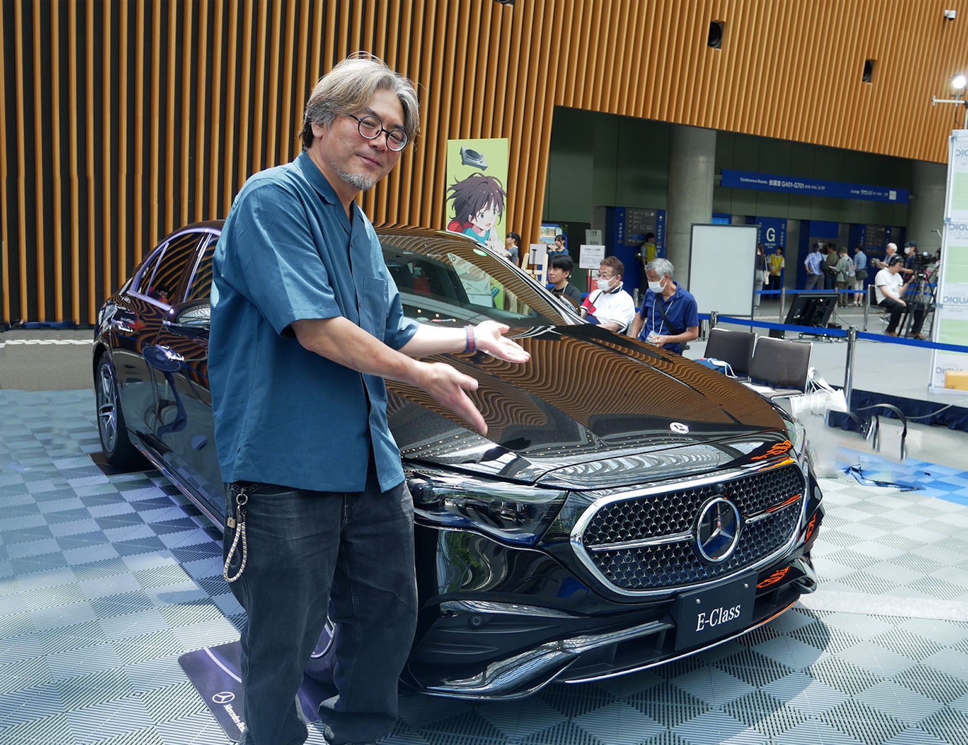 RIDEVU搭載メルセデス・ベンツを体験