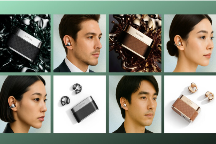 「BUTTONS CLIP」着用・専用ケース