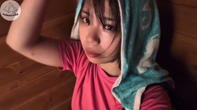 キャンプで素麺を堪能する週末キャンプチャンネル。のたにりか