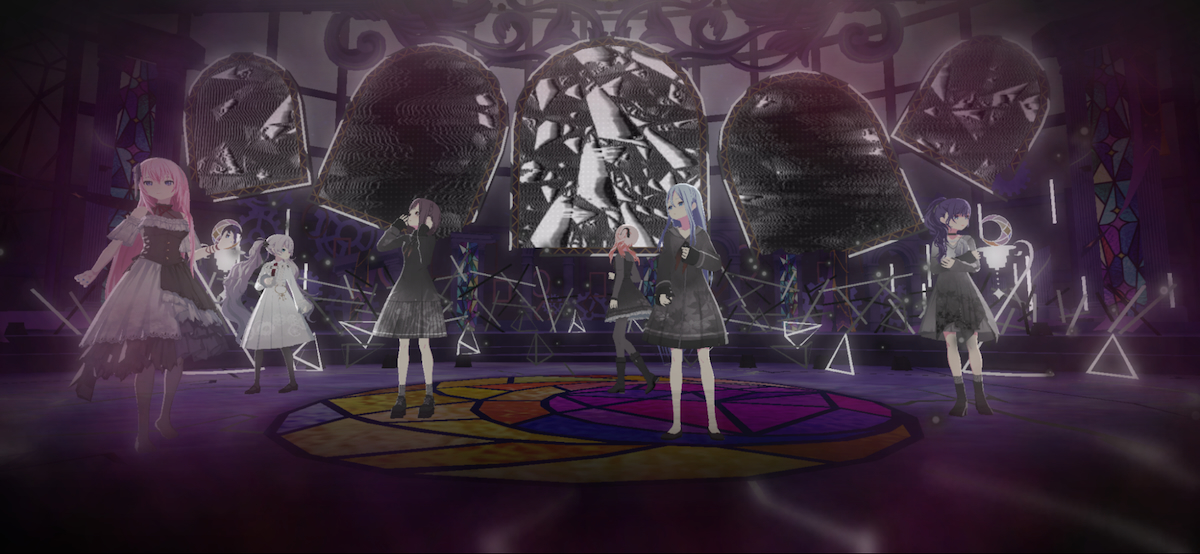 「コネクトライブ25時、ナイトコードで。×バーチャル・シンガー Dreamscape」の模様