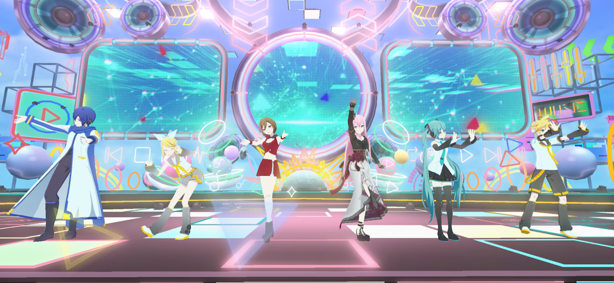 「コネクトライブ25時、ナイトコードで。×バーチャル・シンガー Dreamscape」の模様