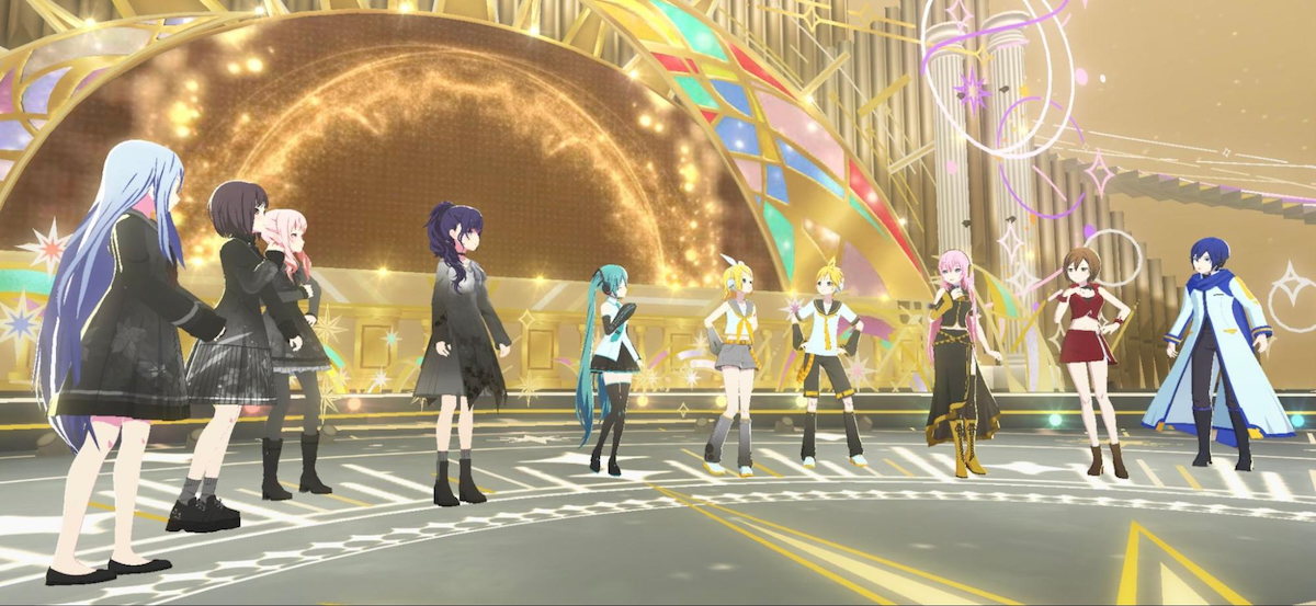 「コネクトライブ25時、ナイトコードで。×バーチャル・シンガー Dreamscape」の模様