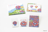 可愛い絵柄のミャクミャクグッズが新登場の画像