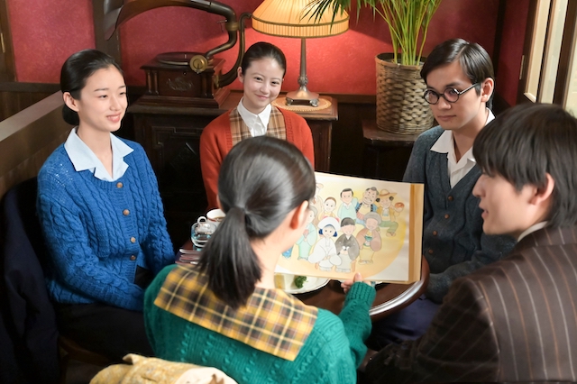 『あんぱん』メイコと健太郎の結婚の画像