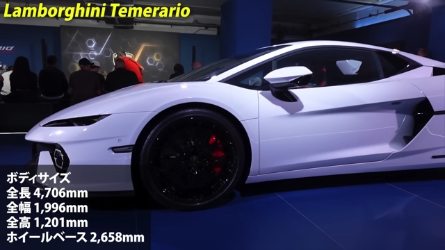 新型ランボルギーニ「テメラリオ」で爆走するあま猫